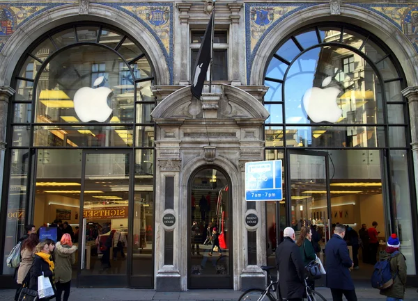 Apple store Londen — Stockfoto