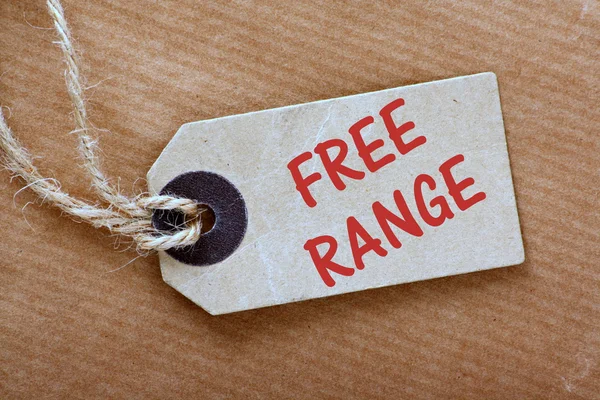 Free Rang Price Label — Stock Photo, Image