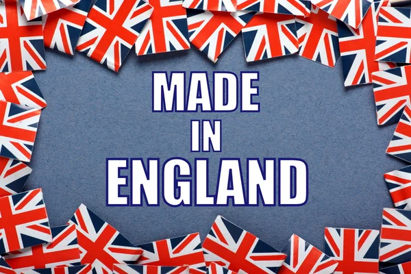 Κατασκευασμένα στην Αγγλία — Φωτογραφία Αρχείου