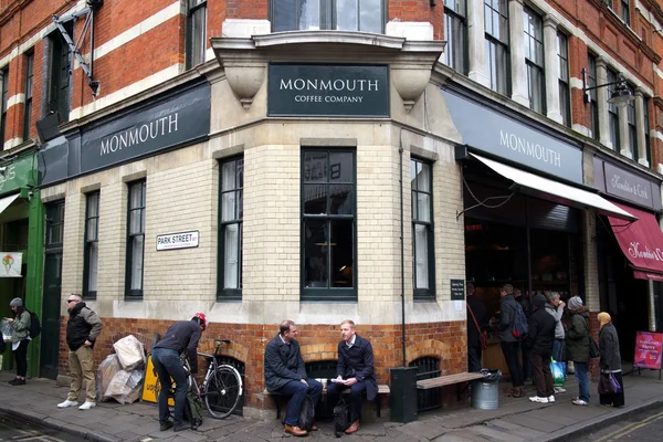 Компания Monmouth Coffee — стоковое фото