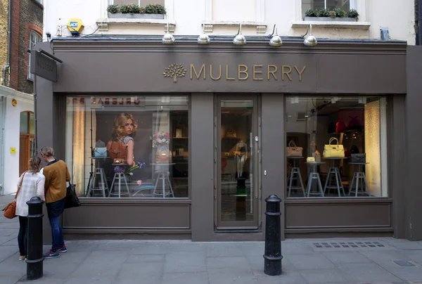 Магазин моды Mulberry — стоковое фото