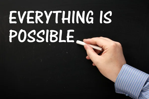 Everything Is Possible — Stock Photo, Image