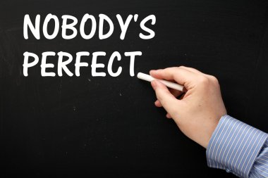 Nobody's Perfect clipart