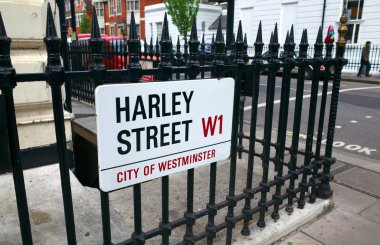 Harley Street London clipart