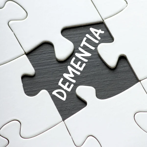 DEMENTIA Puzzle — Stock Photo, Image