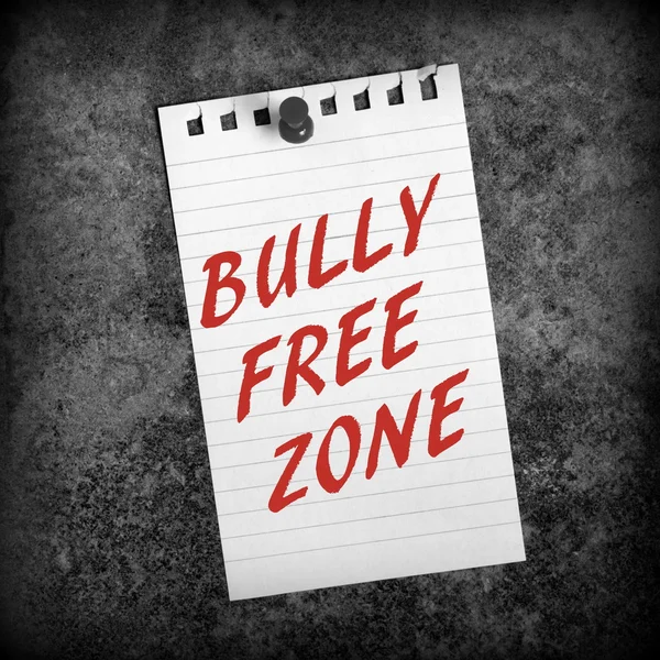 Bully Free Zone — Stock Photo, Image