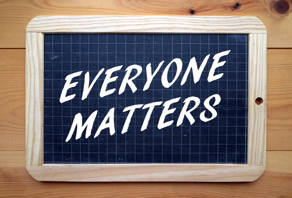 Everyone Matters — Stock Photo, Image