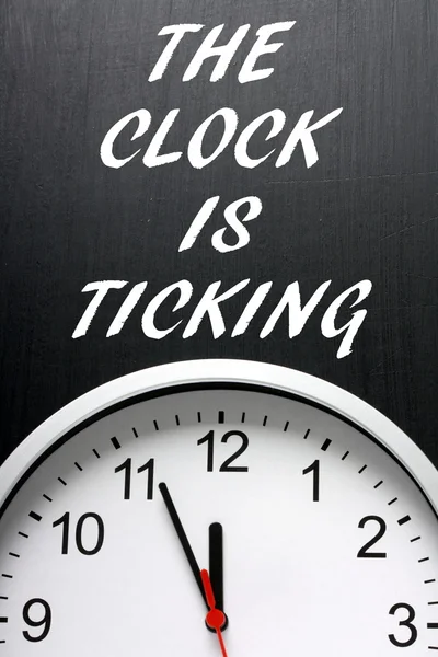 The Clock is Ticking — Stock Photo, Image