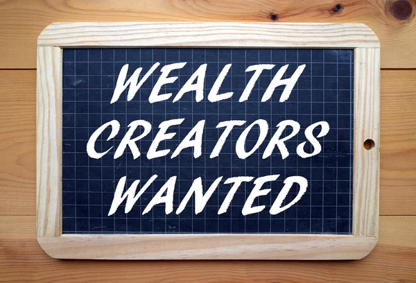 Wealth Creators Wanted — Stock Photo, Image