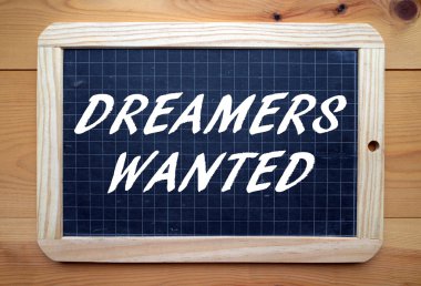 Dreamers Wanted clipart
