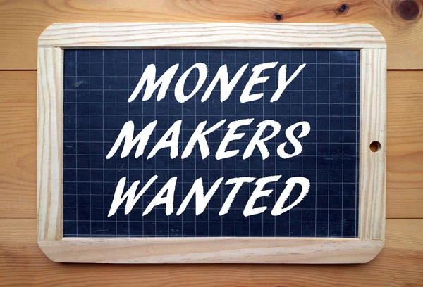 Money Makers Wanted — Stock Photo, Image