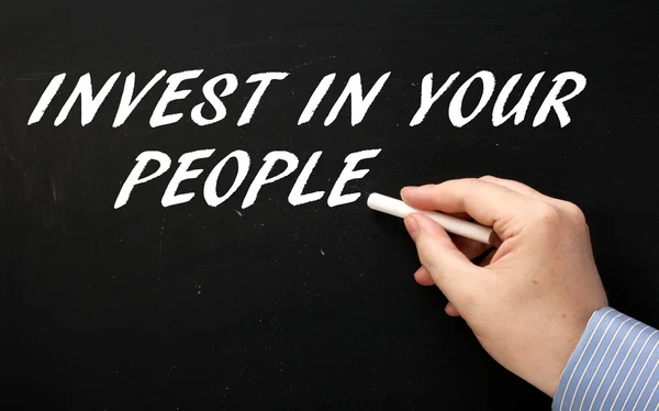 Invest in Your People — Stock Photo, Image