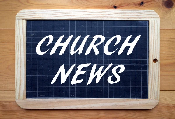 Church News — Stock Photo, Image