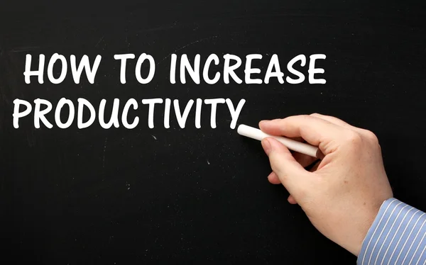 Increasing Productivity — Stock Photo, Image