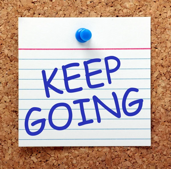 Keep Going — Stock Photo, Image