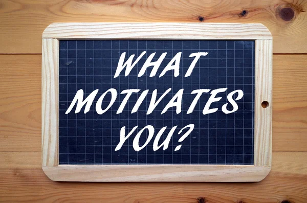 What Motivates You? — Stock Photo, Image