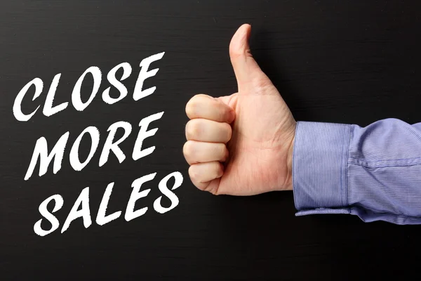 Close More Sales — Stock Photo, Image