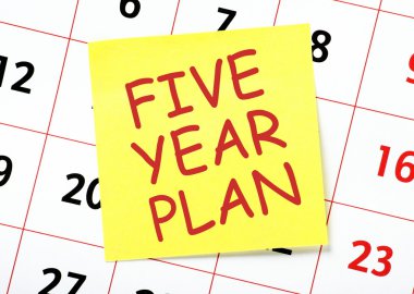 beş yıllık plan