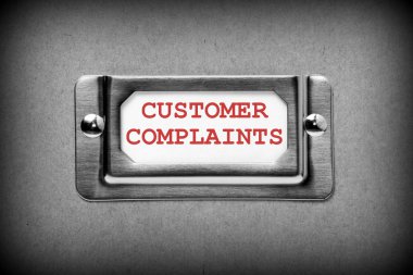 Customer Complaints File clipart