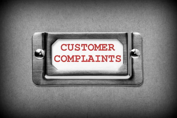 Customer Complaints File — Stock Photo, Image