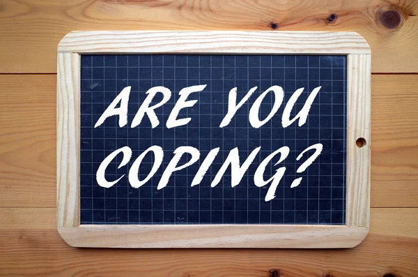 Are You Coping? — Stock Photo, Image