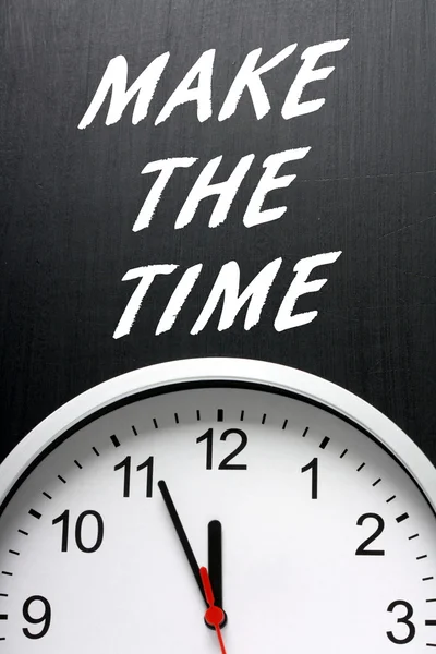 Make the Time — стоковое фото