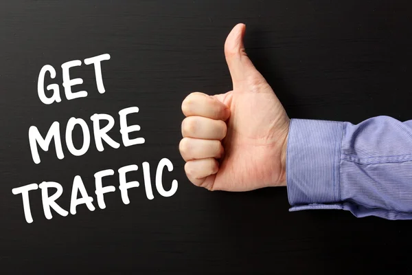 Get More Traffic — Stock Photo, Image