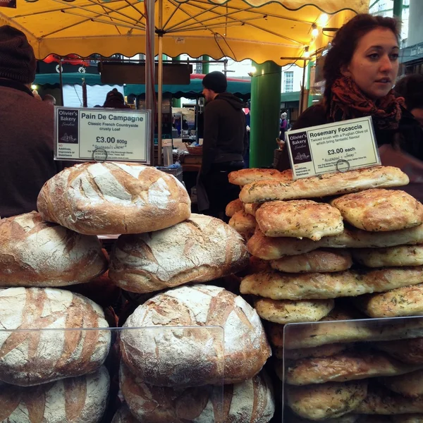 Bakery Market Stall in London — Stock Photo, Image