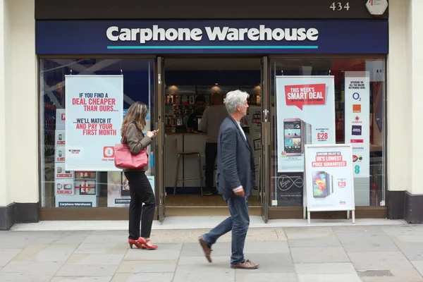 Carphone Warehouse — Zdjęcie stockowe