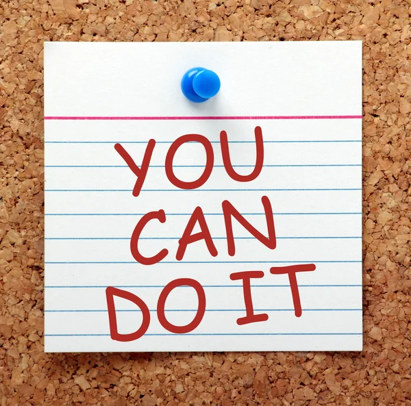 You Can Do It — Stock Photo, Image