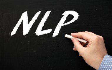 Bir kara tahta üzerinde yazma Nlp