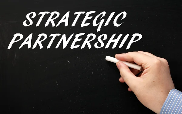 Strategisch partnerschap — Stockfoto