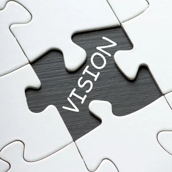 Vision pussel — Stockfoto