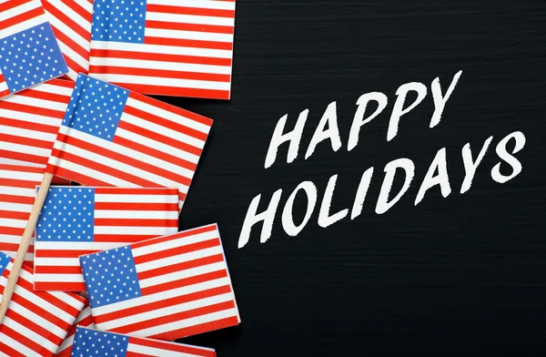 Happy Holidays Message — Stock Photo, Image