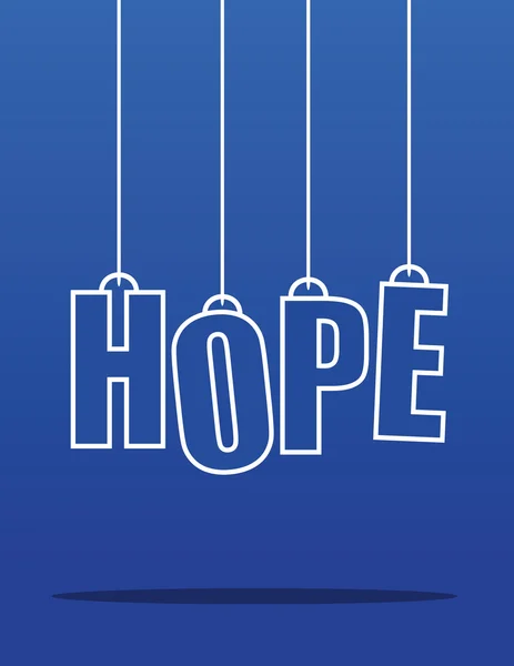 Hope on a Rope — Stock Vector