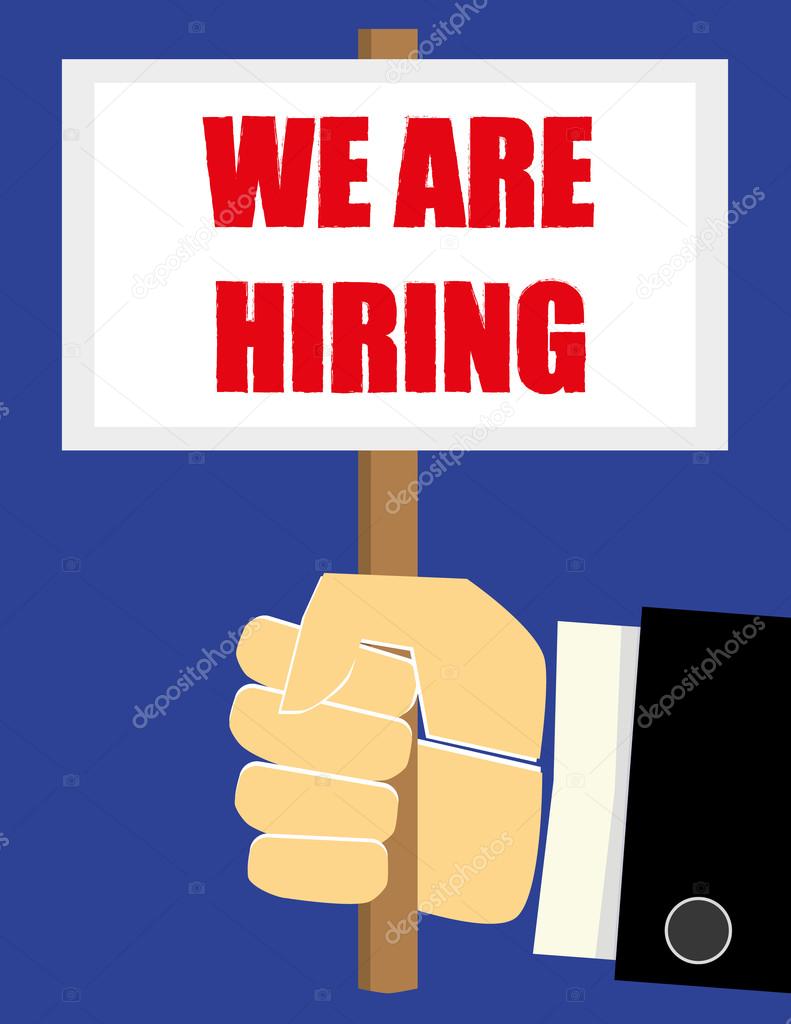 We Are Hiring Sign Board