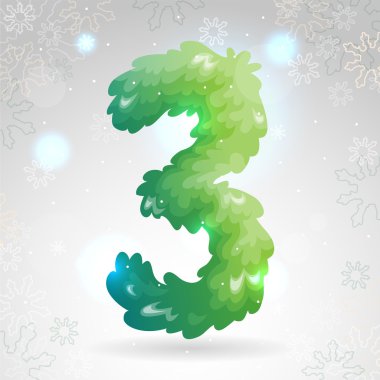 Yeşil sayılar, Noel üç vektör.