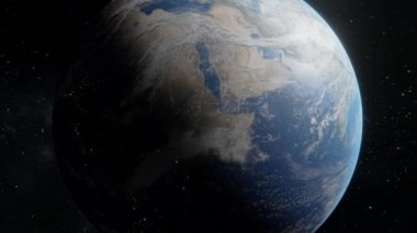 4k çözünürlükte uzaydan Dünya gezegeninin orta seviye görüntülerini takip ediyoruz.