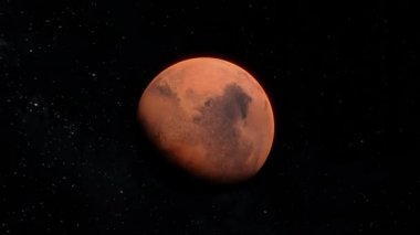 Mars gezegeninin destansı görüntülerini izliyoruz. Mars 'a iniyoruz. Düşüyorum. Acil iniş.