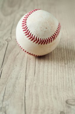 eski beyzbol ahşap arka plan ve çok tatlı