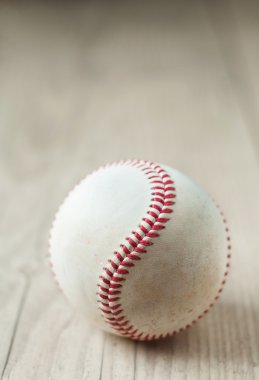 eski beyzbol ahşap arka plan ve çok tatlı