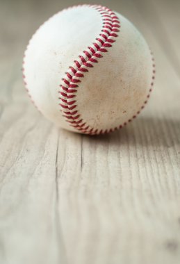 eski beyzbol ahşap arka plan ve çok tatlı