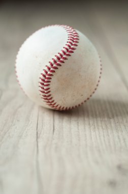 eski beyzbol ahşap arka plan ve çok tatlı