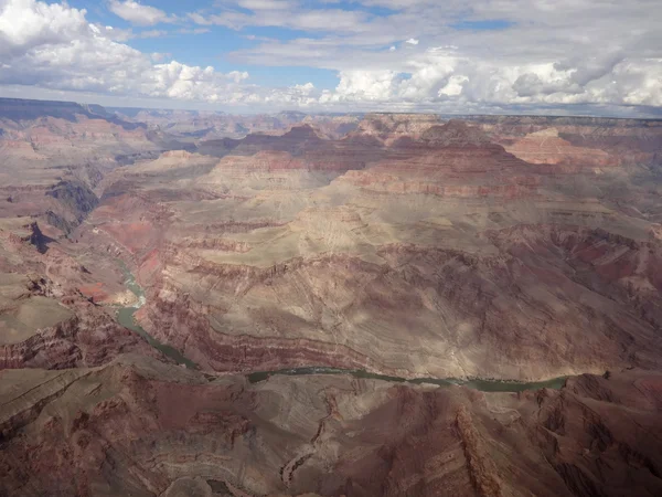 Aerial view grand canyon — Stock Photo, Image