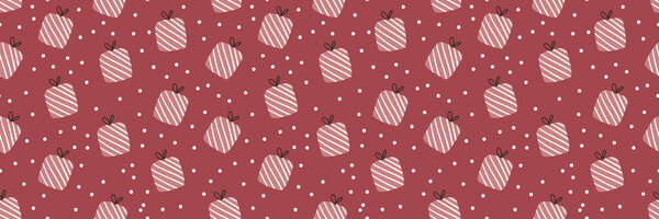 Cute gift box seamless pattern featuring wrapped presents with bows, ribbons, and doodle decorations ideal for birthday, Christmas, or Valentines Day backgrounds.