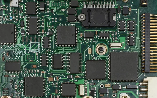 Circuit chip board Stock Picture
