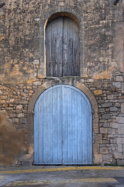 Old closed entrance