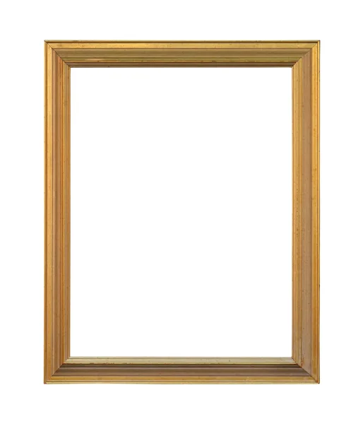 Gewone gouden frame — Stockfoto