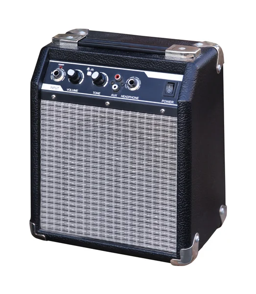 Retro amplifier isolated — Stock Photo, Image