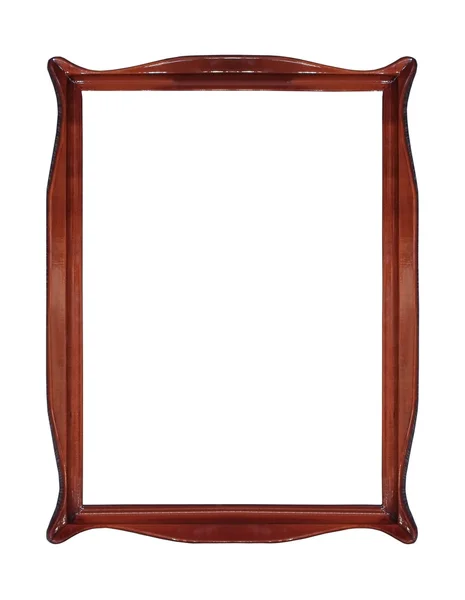 Bruin houten frame — Stockfoto